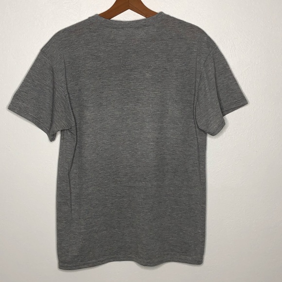 Succulent TShirt Gray Floral Design Plants - Picture 2 of 6